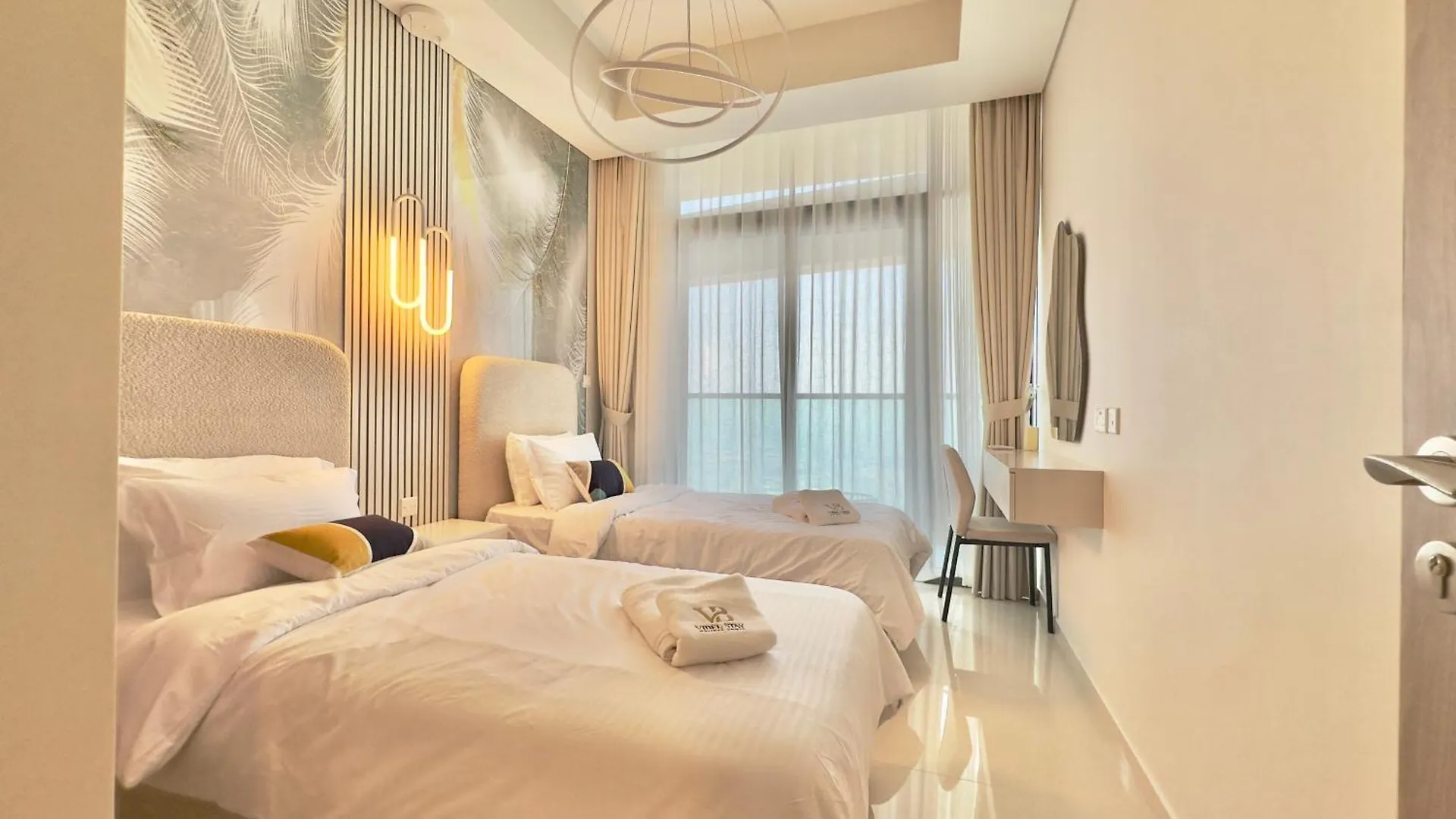 Апартаменты Premium 3Br W Skyline Views Luxury At Floor 50 By Vibel Дубай ОАЭ